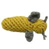 Buy cheap Bumble Busy Small Bee Dog Toy Woven Cotton Rope Teeth Cleaning Bite Resistant Molar 17cm from wholesalers
