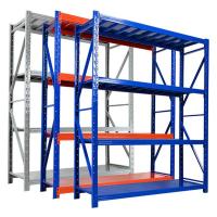 Buy cheap 600kg Medium Duty Racking Logistics SGS Pallet Racking Mesh Shelves product