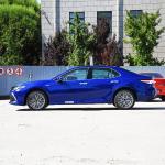 Double Engines TOYOTA Gas Electric Hybrid Car Sedan Leather Gasoline Car