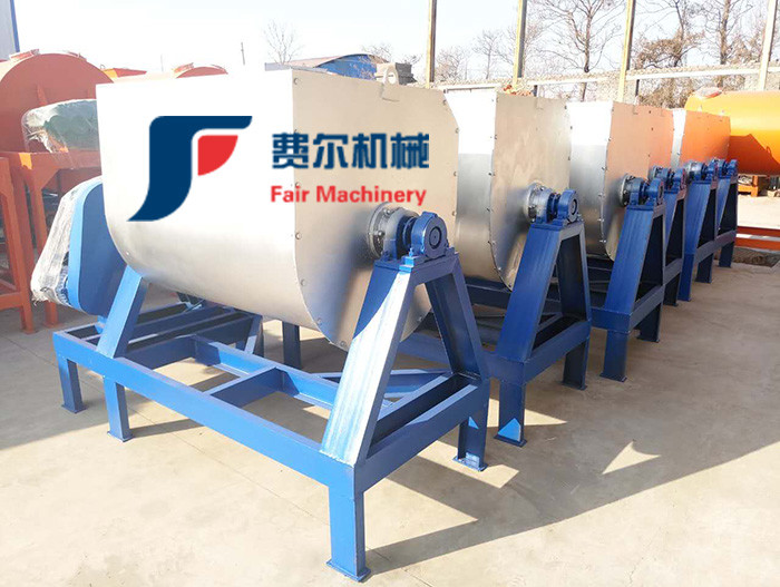 Guaranteed Quality U Type Mixing Machine Rotating Real Stone Paint Mixer
