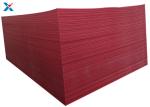 ISO FCC Red Coloured Acrylic Sheet Extruded Plexiglass Board