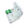 Buy cheap Indoor 2 Cores Plastic Fiber Optic Faceplate Socket Panel SC Connector Type for FTTH Network from wholesalers