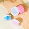 Buy cheap Lightweight Durable Plastic Cosmetic Jars In Black For Retail And Travel Convenience from wholesalers