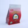 Buy cheap UV Printing Metallic Foil Healthy 60mic Flat Bottom Gusset Bags With Zipper Pouch from wholesalers
