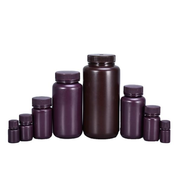 Buy cheap Customized Logo 250ml Wide-Mouth Plastic Clear Reagent Bottle Screw Cap for Medicine from wholesalers