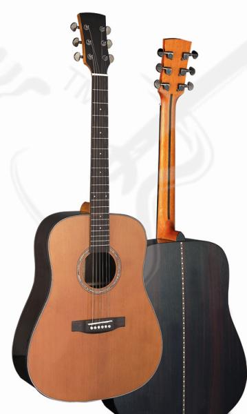 Buy cheap 41inch OEM TOP Rosewood solidwood vintage cutaway electric acoustic guitar/western guitar steel string sale-TP-AG59 from wholesalers
