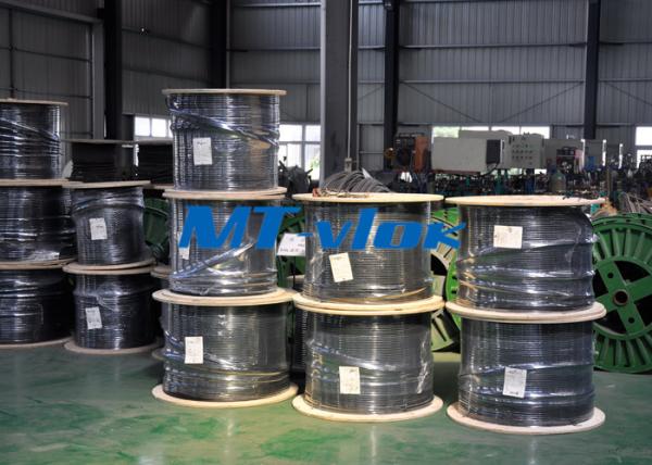Buy cheap ASTM A269 TP316 / 316L Welded Multi - Core Coiled Stainless Tubing Bright Annealed from wholesalers