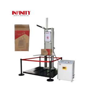 China Large Package Carton Zero Drop Testing Machine For Packing Box Carton Drop Weight Testing 25°± 3° 55~85% RH on sale