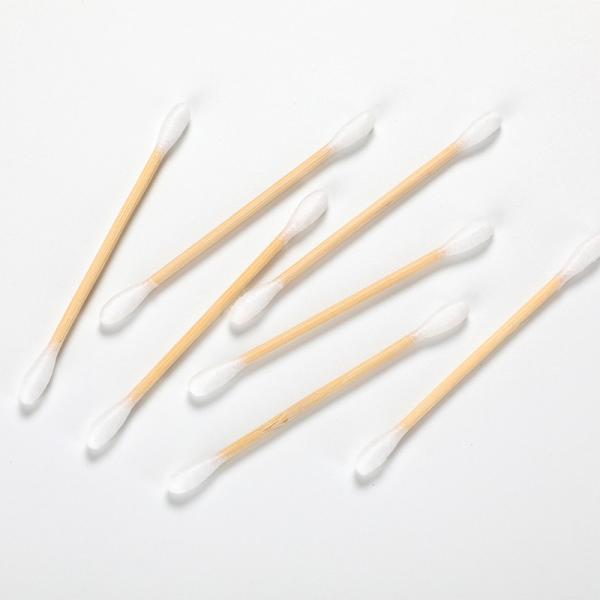 Buy cheap Medical 3" 4" Bamboo Cotton Buds Stick Tipped Swab Disposable Cleaning Hospital from wholesalers