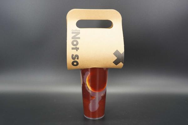 Buy cheap Custom Printed Take Out 12oz 16oz Disposable Hot Drinks Coffee Paper Cup Carrier Holder Tray from wholesalers