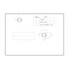 Buy cheap Double Ceramic Splice 4 / 6 Core Fiber Optic Splice Sleeve from wholesalers