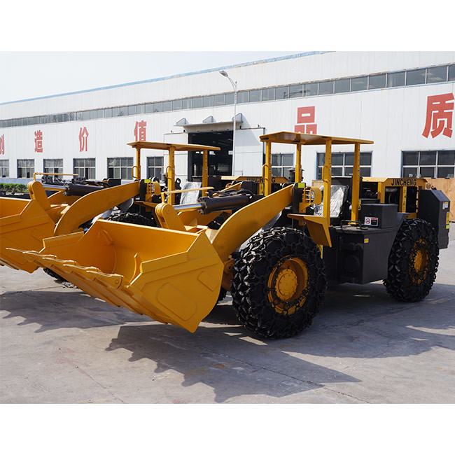 Yellow 4WD Underground Scooptram With YUNNEI Engine CE Certificate