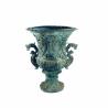 Buy cheap Rust - Proof Cast Iron Outdoor Planters Flowerpot Religious Style from wholesalers