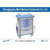 Buy cheap Four Aluminum Columns Emergency Medical Cart With Central Drawer Lock from wholesalers