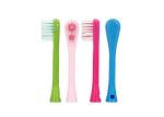 Colorful Replacement Double-sided Brush Heads for Kids Electric Toothbrush