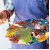 Buy cheap Wood Paint Palette, Art Pallet for Painting from wholesalers