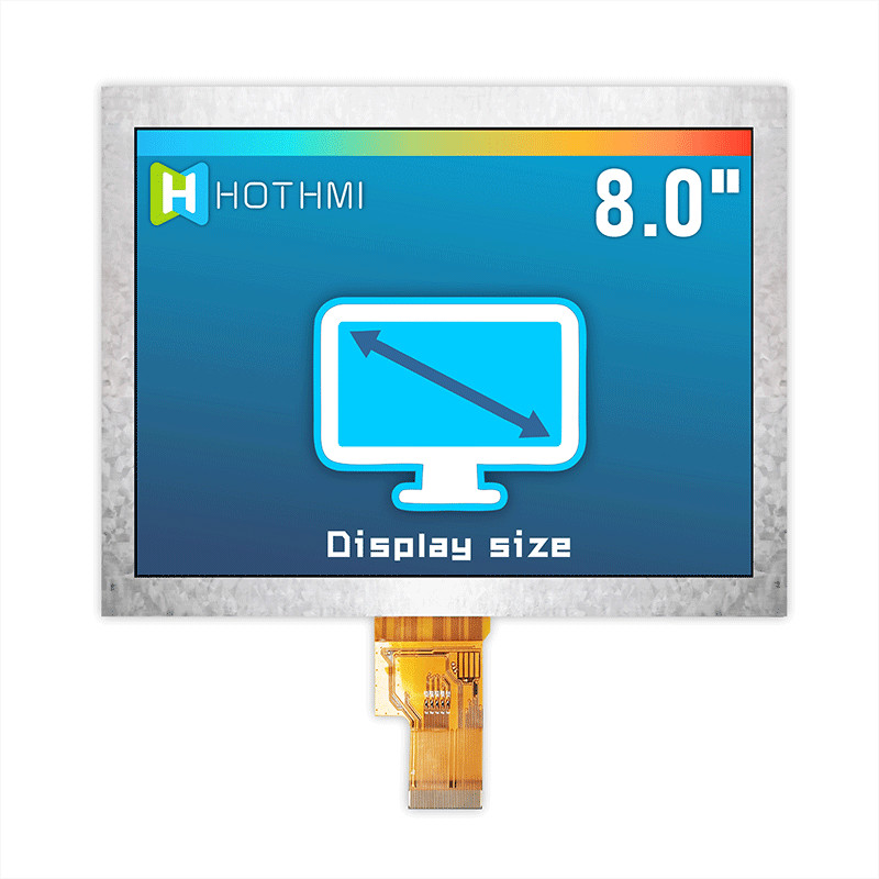 8 Inch 1024x768 Color Touch IPS TFT Display HX8282A HX8695 TFT-H080A2XGTHX3N40