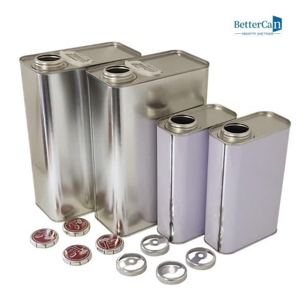 Buy cheap Empty Custom Brake Oil Can 1 Liter Motor Oil Can 0.23mm Thickness from wholesalers