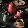 Buy cheap SGS 26cm Color Milk Afternoon Tea Serving Plates Cup Set from wholesalers