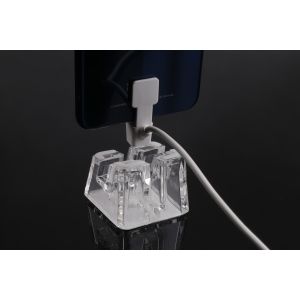 Buy cheap COMER alarm controller display acrylic smartphone stands are ideal for smaller retailers and mall kiosk stands from wholesalers