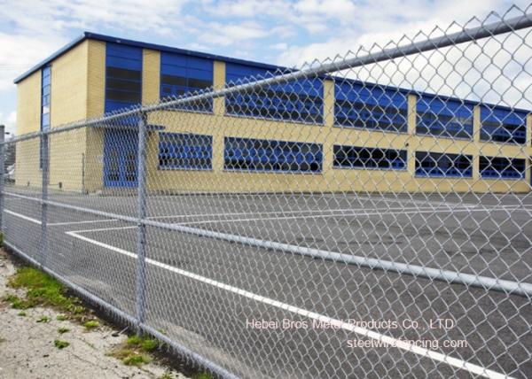 Buy cheap Gal. Chain Link Fencing / Woven Diamond Shape Mesh Fence For Farm from wholesalers