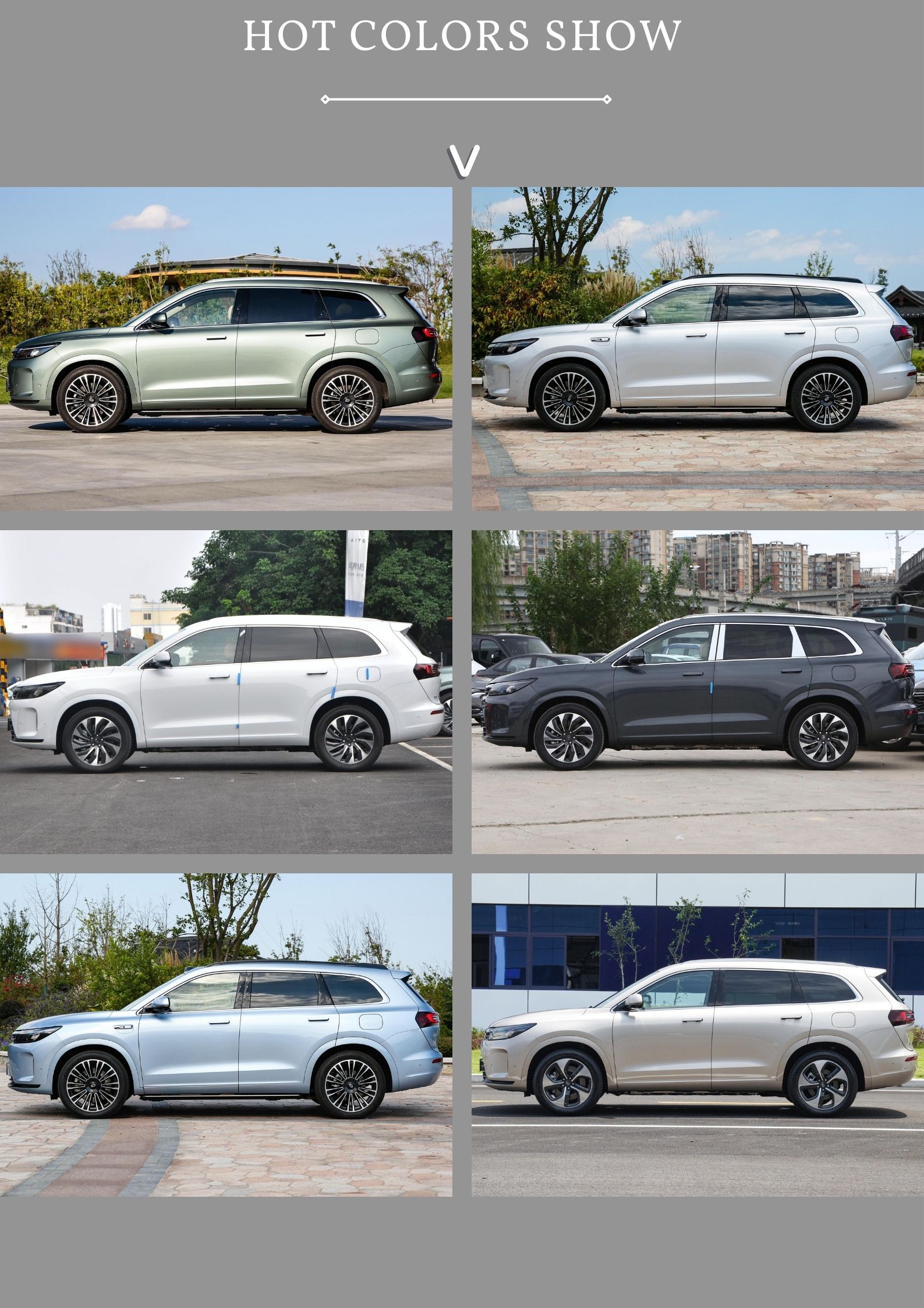 High Match AITO M5 M7 M9 Adult Sport AITO Car for 2024 HUA WEI AITO M7 Electric Vehicles