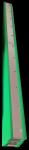 Green Color Heidelberg SM / CD102 Rubber Wash Up Blades Offset Printing Blades