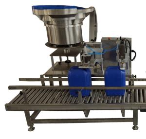 Wholesale Programmable Automatic Capping Machine 5L 10L Bottle Capper from china suppliers