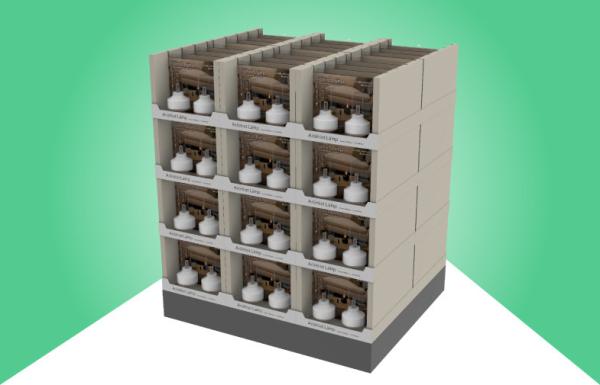 Buy cheap Costco Store Stackup Cardboard PDQ Trays / PDQ Display Boxes For Promoting Humidifier from wholesalers