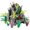 Buy cheap 2000pcs plastic green plant construction toy flower building block flower stem toy block educational toys 3741 from wholesalers