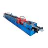 Buy cheap Metal Coil Steel Profile Door Frame Roll Forming Machine Produce Gate Frame from wholesalers