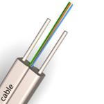Indoor Distribution Fiber Optic Accessories Easy Install FTTH Drop Cable