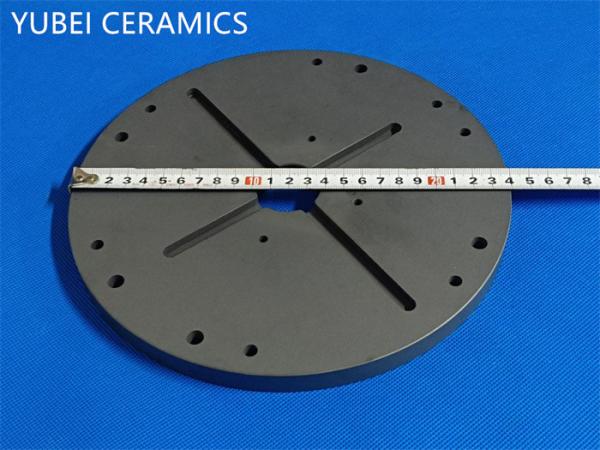 Buy cheap High Hardness Sic Ceramics Disc 400GPa Silicon Carbide Plate from wholesalers
