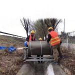 Railway Slope Protection Concrete Blanket with Waterproofing and Drainage