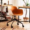 Buy cheap Office Visitor Chair with Adjustable Height Vertical Lift and Technical Leather Material from wholesalers