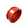 Buy cheap Sewage 24" Casing Ductile Iron Grooved End Cap Fittings from wholesalers
