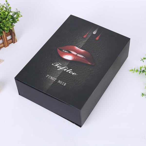 Buy cheap Custom flip packaging box Baijiu carton red wine gift box outer packaging box wine box can be printed from wholesalers