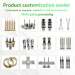Tin Coated 1.2344 Automotive Die Casting Components Multifunctional For Cosmetic