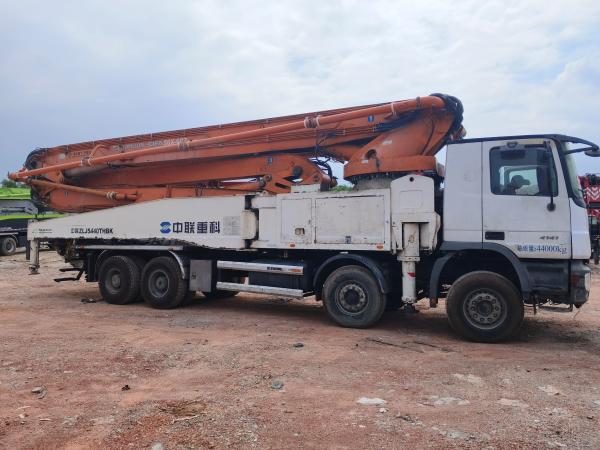 Buy cheap High Productivity Used Zoomlion Concrete Pump Trucks 56 meters with 13875*2500*4000mm Size from wholesalers