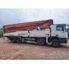 Buy cheap High Productivity Used Zoomlion Concrete Pump Trucks 56 meters with 13875*2500*4000mm Size from wholesalers
