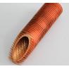 Buy cheap B111 C12200 OD 1'' Tube Carbon Steel / Copper Extruded Finned Tubes from wholesalers