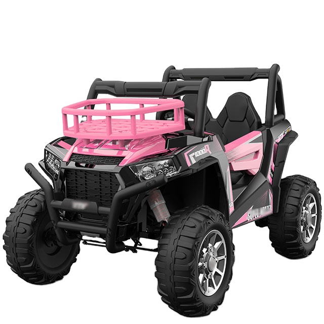 Ride On Toy Big Utv For Kids Two Seats With Mp3 12v Electric Remote Control Car 3-8 Years