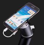 COMER anti-theft cable locking devices security smartphone gripper stands with