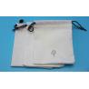 Buy cheap Small Plain Cotton Drawstring Bags , Rope Handle White Cotton Drawstring Pouch from wholesalers
