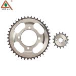 Gn125 Motorcycle Sprocket Set 42t-15t 428h-116l Motorcycle Chain Sprocket