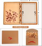 Sunflower Wooden Cards with Unique Design for Birthday Happy Anniversary Cards