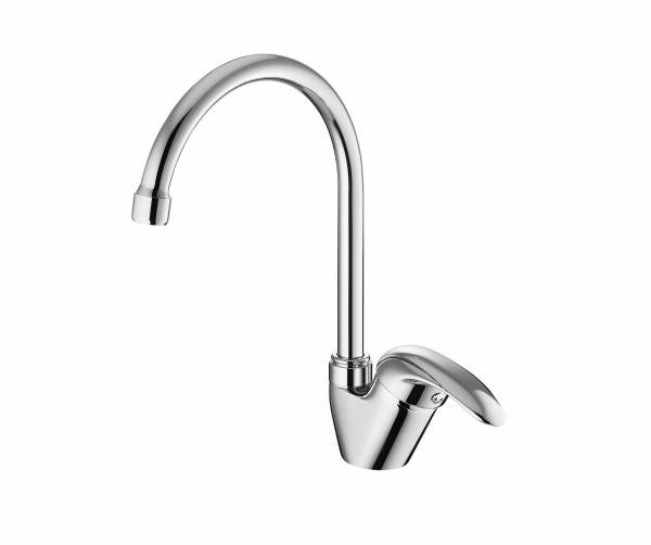 Buy cheap Swivel Sink Mixer Taps With 35mm Ceramic Cartridge Leakproof Chromed from wholesalers