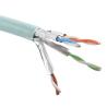Buy cheap HDPE Insulation Data Communication Cable Cat 6a Network Cable 305M Roll from wholesalers
