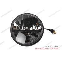 Buy cheap 8000LM 7 Inch 30W Jeep LED Headlights For Harley Davidson VRSCA V Rod product