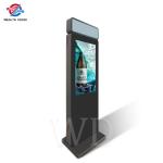 LCD 32 Inch Floor Standing Digital Signage Display Acrylic Sign